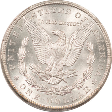 Dollars 1884-CC $1 MORGAN DOLLAR – PCGS MS-63, BLAST WHITE CARSON CITY!