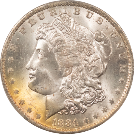 Dollars 1884-O $1 MORGAN DOLLAR – PCGS MS-66, PRETTY & PREMIUM QUALITY!