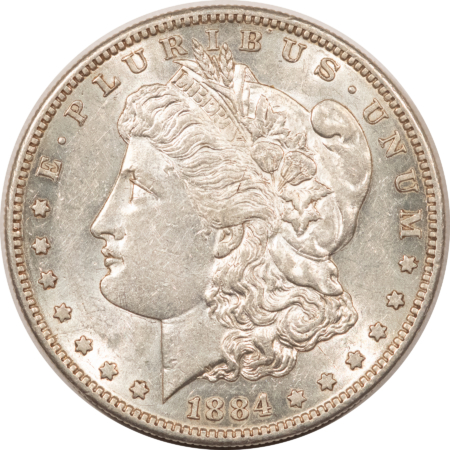 Dollars 1884-S $1 MORGAN DOLLAR – HIGH GRADE EXAMPLE! LUSTROUS! GREAT LOOK!