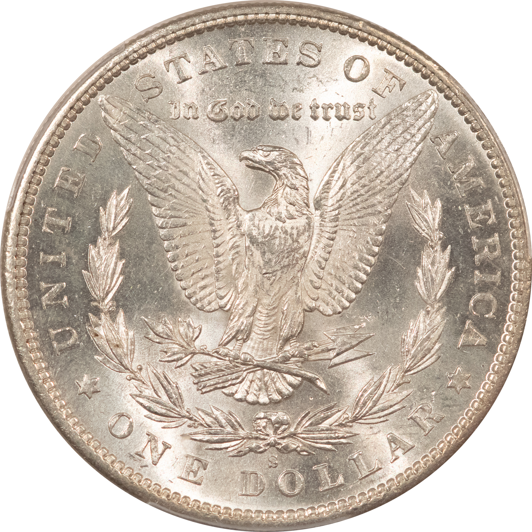 Dollars 1890-S $1 MORGAN DOLLAR – PCGS MS-63 BLAST WHITE & CHOICE! Dollars 1890-S $1 MORGAN DOLLAR – PCGS MS-63 BLAST WHITE & CHOICE!