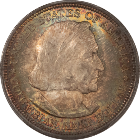 Early Commems 1892 COLUMBIAN COMMEMORATIVE HALF DOLLAR – PCGS MS-66+, SUPERB! CAC APPROVED!