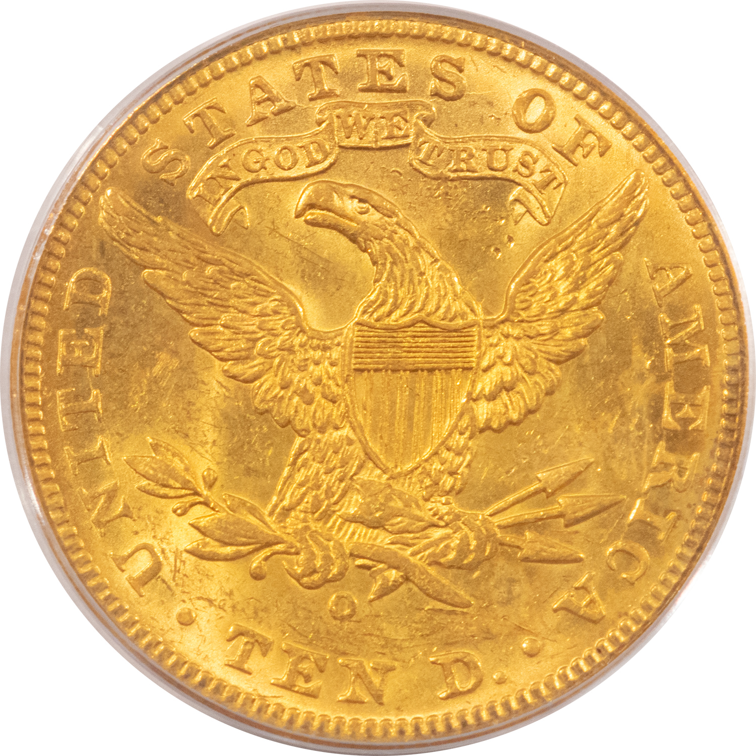 $10 1892-O $10 LIBERTY GOLD EAGLE – PCGS MS-61 FRESH, FLASHY, LOW MINTGE NEW ORLEANS $10 1892-O $10 LIBERTY GOLD EAGLE – PCGS MS-61 FRESH, FLASHY, LOW MINTGE NEW ORLEANS