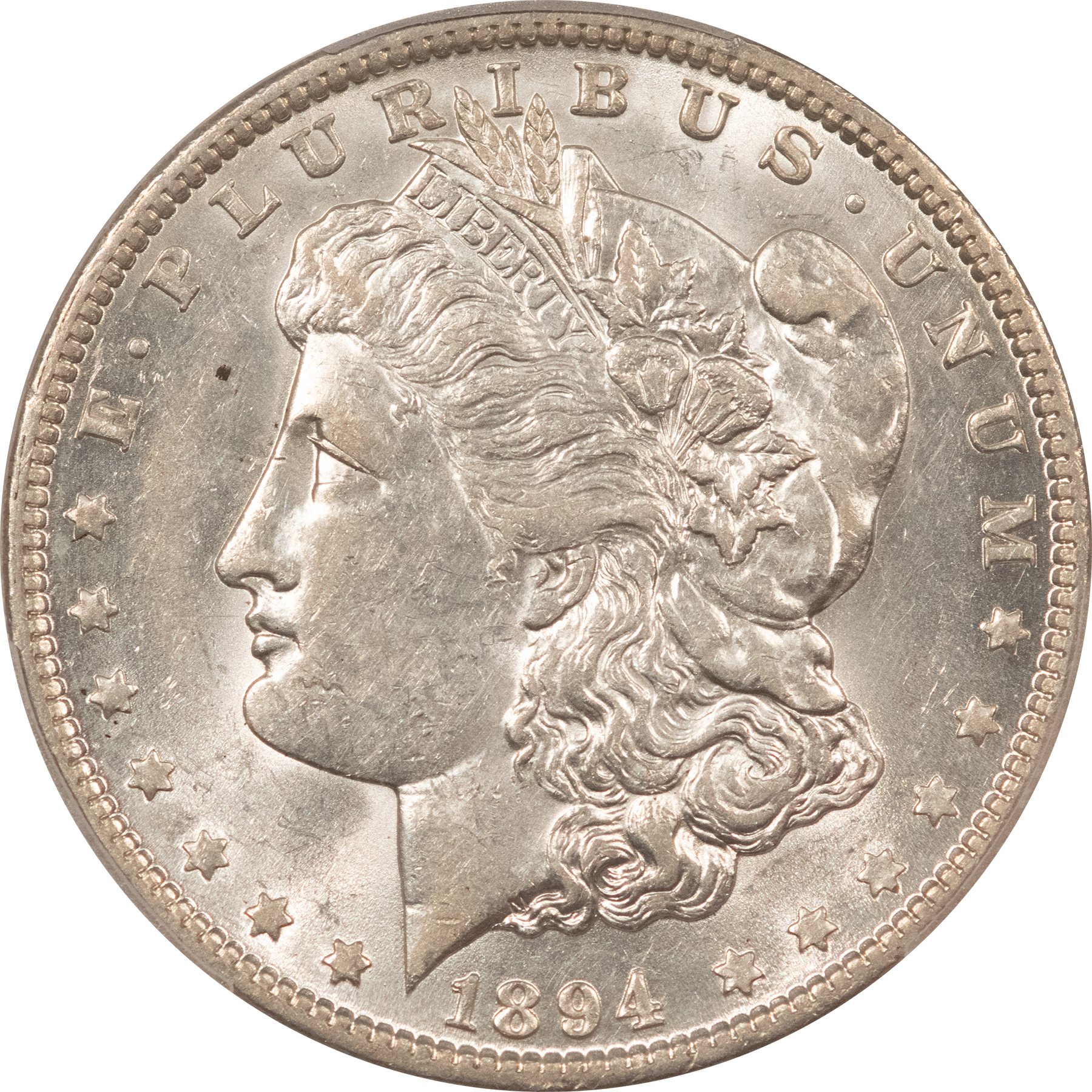 Dollars 1894-O $1 MORGAN DOLLAR – PCGS AU-55, WHITE & LOOKS CLOSE TO UNCIRCULATED! Dollars 1894-O $1 MORGAN DOLLAR – PCGS AU-55, WHITE & LOOKS CLOSE TO UNCIRCULATED!