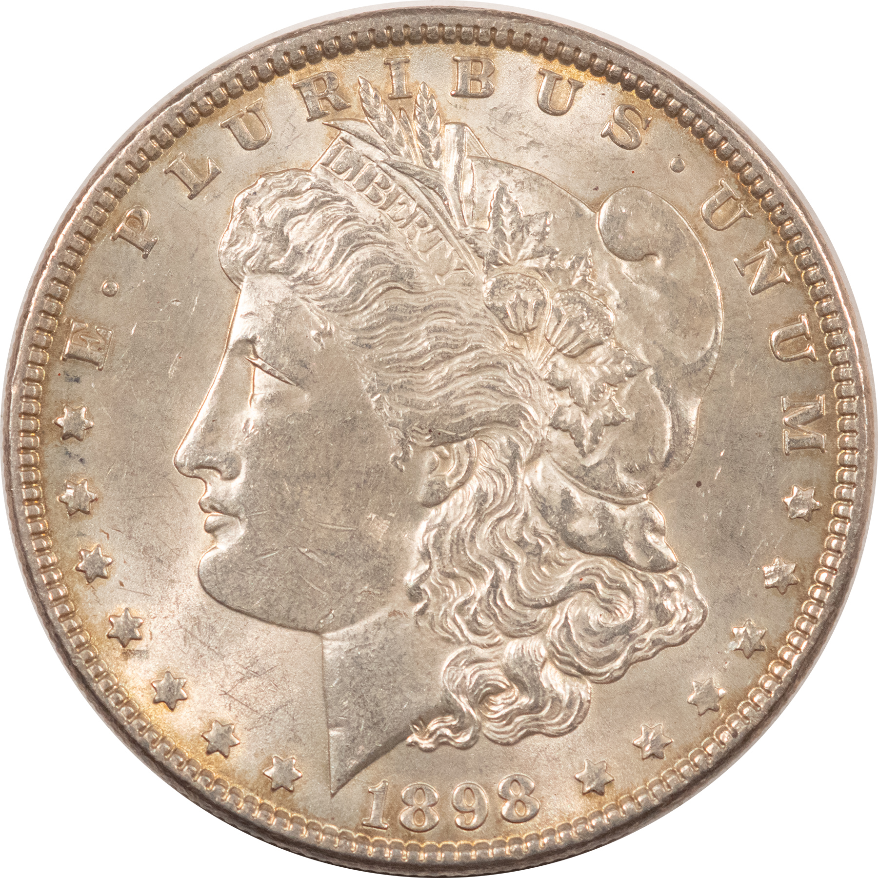 Dollars 1898 $1 MORGAN DOLLAR – HIGH GRADE, NEARLY UNCIRCULATED, LOOKS CHOICE! Dollars 1898 $1 MORGAN DOLLAR – HIGH GRADE, NEARLY UNCIRCULATED, LOOKS CHOICE!