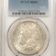 Dollars 1899 $1 MORGAN DOLLAR – PCGS MS-62 BLAST WHITE & LOOKS CHOICE! LOW MINTAGE DATE!