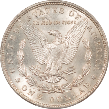 Dollars 1899 $1 MORGAN DOLLAR – PCGS MS-62 BLAST WHITE & LOOKS CHOICE! LOW MINTAGE DATE!