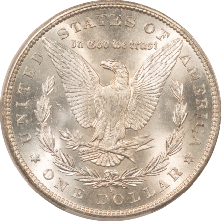Dollars 1899-S $1 MORGAN DOLLAR – PCGS MS-63 FLASHY LUSTROUS & FULLY STRUCK, NICE!