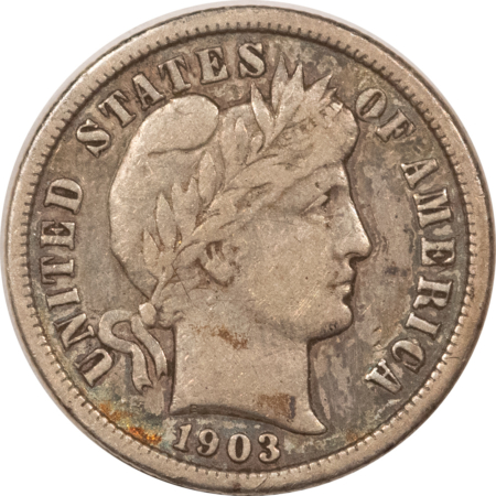 Barber Dimes 1903-O BARBER DIME – HIGH GRADE CIRCULATED EXAMPLE!