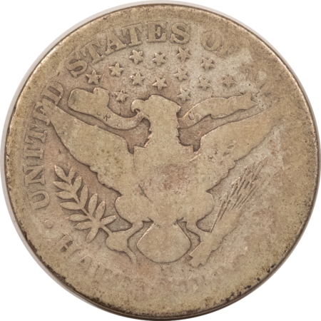 Barber Halves 1904-S BARBER HALF DOLLAR – CIRCULATED, LOWER GRADE BUT HONEST!