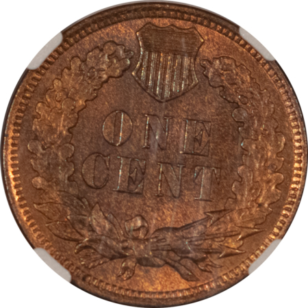 Indian 1906 INDIAN CENT – NGC MS-64 RB
