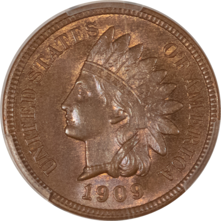 CAC Approved Coins 1909-S INDIAN CENT – PCGS MS-65 BN CAC, A PERFECT GEM! KEY-DATE! FRESH & PQ!