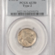 Buffalo Nickels 1913-D BUFFALO NICKEL, TYPE 1 – PCGS AU-53 Buffalo Nickels 1913-D BUFFALO NICKEL, TYPE 1 – PCGS AU-53