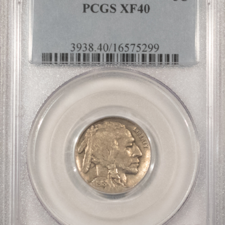 Buffalo Nickels 1918-D BUFFALO NICKEL – PCGS XF-40