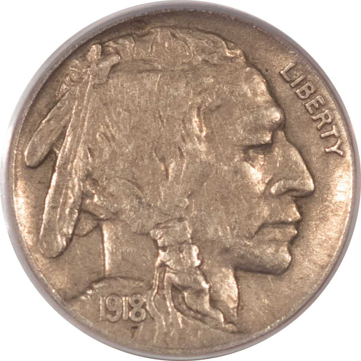 Buffalo Nickels 1918-D BUFFALO NICKEL – PCGS XF-40 Buffalo Nickels 1918-D BUFFALO NICKEL – PCGS XF-40