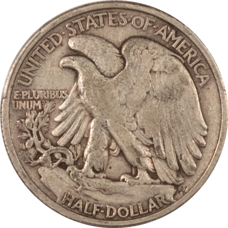 Half Dollars 1919 WALKING LIBERTY HALF DOLLAR – PCGS VF-20, SUPER ORIGINAL!