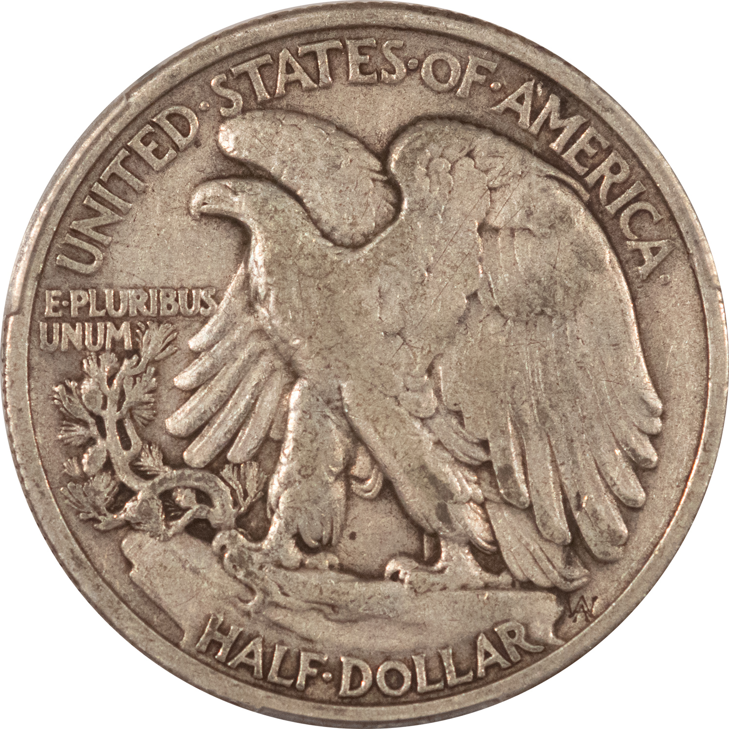 Half Dollars 1919 WALKING LIBERTY HALF DOLLAR – PCGS VF-20, SUPER ORIGINAL! Half Dollars 1919 WALKING LIBERTY HALF DOLLAR – PCGS VF-20, SUPER ORIGINAL!