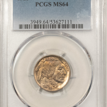 Buffalo Nickels 1923 BUFFALO NICKEL – PCGS MS-64, LOOKS FULL GEM! PREMIUM QUALITY!