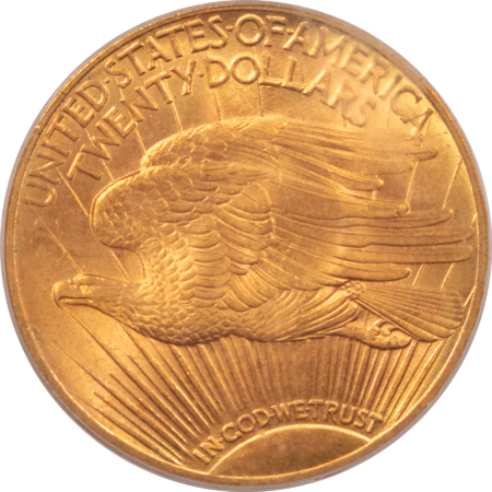 $20 1924 $20 ST GAUDENS GOLD DOUBLE EAGLE – PCGS MS-64