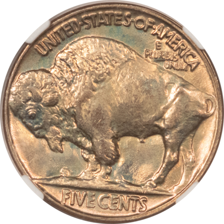 Buffalo Nickels 1924 BUFFALO NICKEL – NGC MS-65, BLAZING GEM! PREMIUM QUALITY! CAC APPROVED!