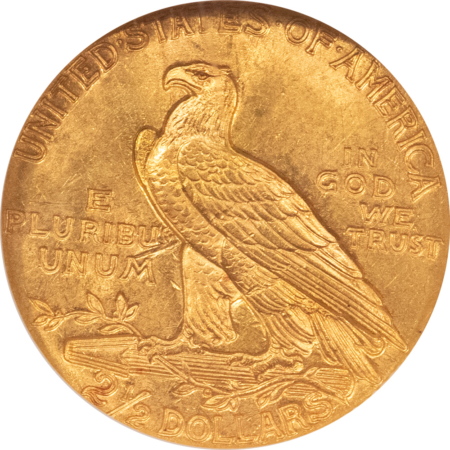 $2.50 1926 $2.50 INDIAN GOLD QUARTER EAGLE – NGC MS-63, CAC APPROVED!