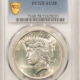 Dollars 1934-S $1 PEACE DOLLAR – NGC AU-58 LUSTROUS ATTRACTIVE KEY-DATE!