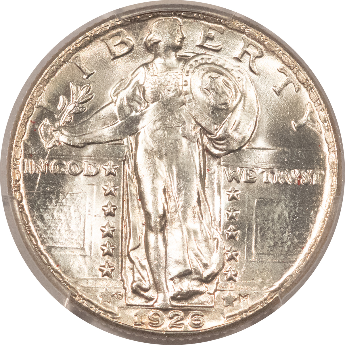 New Certified Coins 1926-D STANDING LIBERTY QUARTER – PCGS MS-63, BLAST WHITE! New Certified Coins 1926-D STANDING LIBERTY QUARTER – PCGS MS-63, BLAST WHITE!