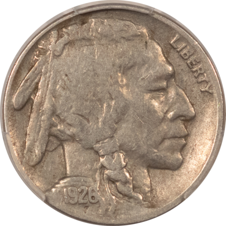 Buffalo Nickels 1926-S BUFFALO NICKEL – PCGS VF-25, TOUGH DATE!