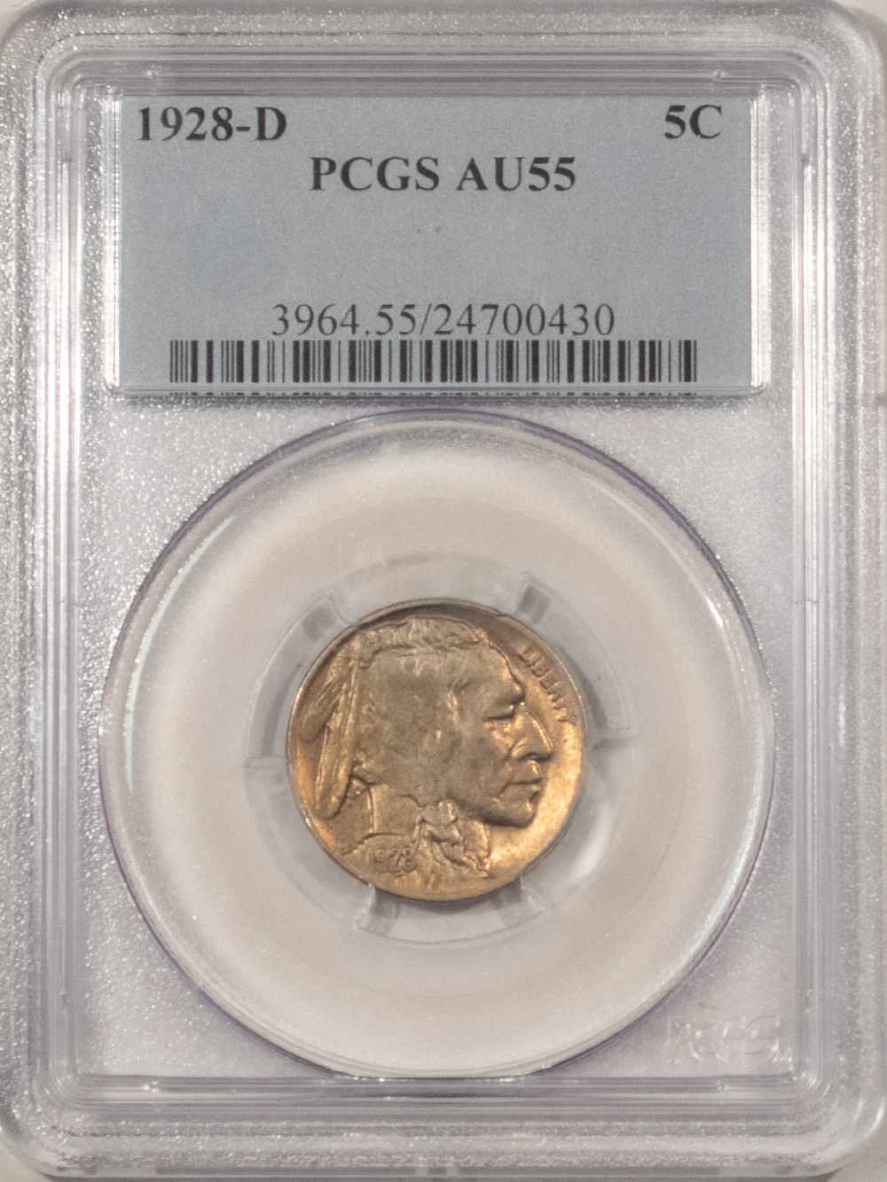 Buffalo Nickels 1928-D BUFFALO NICKEL – PCGS AU-55 Buffalo Nickels 1928-D BUFFALO NICKEL – PCGS AU-55