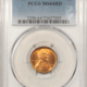 Lincoln Cents (Wheat) 1929 LINCOLN CENT – PCGS MS-64 RD, LUSTROUS RED!
