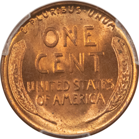 Lincoln Cents (Wheat) 1929 LINCOLN CENT – PCGS MS-64 RD, LUSTROUS RED!