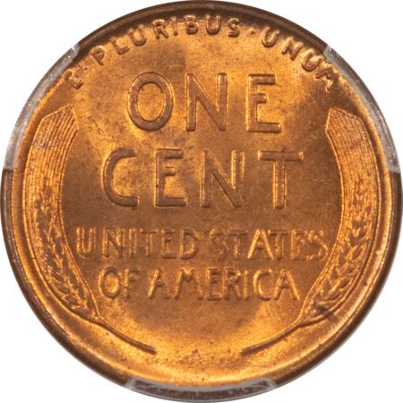 Lincoln Cents (Wheat) 1929 LINCOLN CENT – PCGS MS-64 RD, LUSTROUS RED!