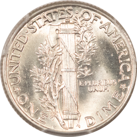 Dimes 1930 MERCURY DIME – PCGS MS-63 FB, FLASHY & PREMIUM QUALITY!