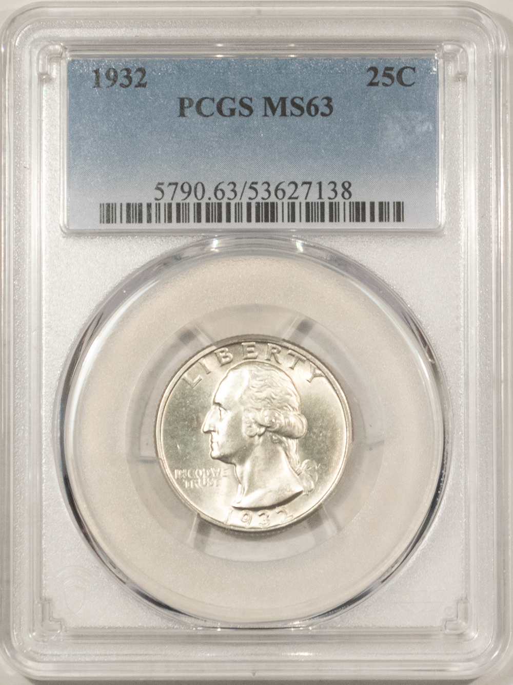 New Certified Coins 1932 WASHINGTON QUARTER – PCGS MS-63, WHITE! FIRST YEAR COIN! New Certified Coins 1932 WASHINGTON QUARTER – PCGS MS-63, WHITE! FIRST YEAR COIN!
