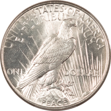 Dollars 1934 $1 PEACE DOLLAR – PCGS MS-63, LOOKS GEM! PREMIUM QUALITY!
