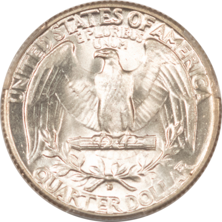 New Certified Coins 1934-D WASHINGTON QUARTER – PCGS MS-63, WHITE & CHOICE!