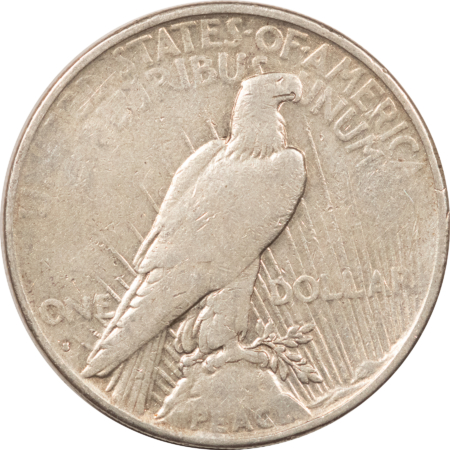 Dollars 1934-S $1 PEACE DOLLAR – CIRCULATED, KEY-DATE!