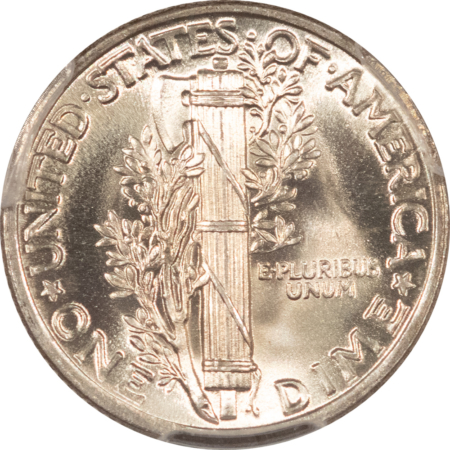 Dimes 1935 MERCURY DIME – PCGS MS-65 FB, BLAST WHITE!