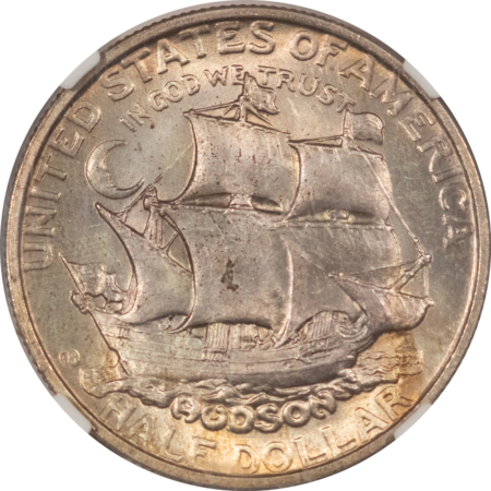 CAC Approved Coins 1935 HUDSON COMMEMORATIVE HALF DOLLAR – NGC MS-65, PREMIUM QUALITY GEM! CAC!