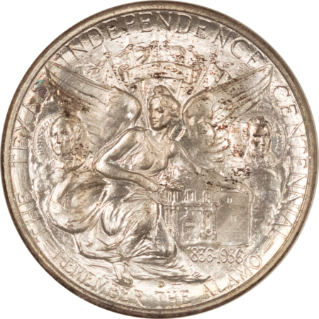 CAC Approved Coins 1935-D TEXAS COMMEMORATIVE HALF DOLLAR – NGC MS-65, PQ! OLD FATTIE! CAC APPROVED