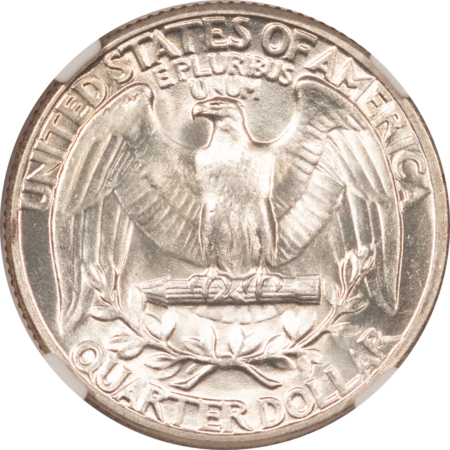 New Certified Coins 1936 WASHINGTON QUARTER – NGC MS-64, FRESH WHITE!