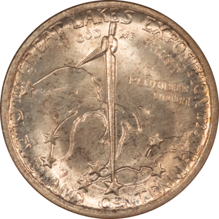 CAC Approved Coins 1936 CLEVELAND COMMEMORATIVE HALF DOLLAR – NGC MS-65, CAC APPROVED! PQ!