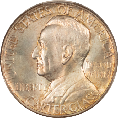 CAC Approved Coins 1936 LYNCHBURG COMMEMORATIVE HALF DOLLAR – CACG MS-65, ATTRACTIVE, PQ & CAC!