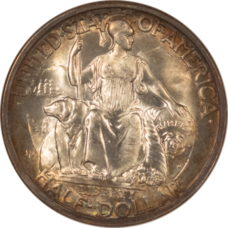CAC Approved Coins 1936-D SAN DIEGO COMMEMORATIVE HALF DOLLAR NGC MS-64 CAC, AMAZING! GOLD EMBOSSED