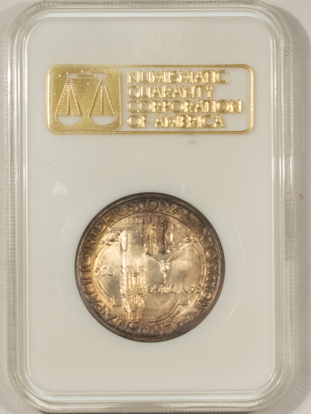 CAC Approved Coins 1936-D SAN DIEGO COMMEMORATIVE HALF DOLLAR NGC MS-64 CAC, AMAZING! GOLD EMBOSSED