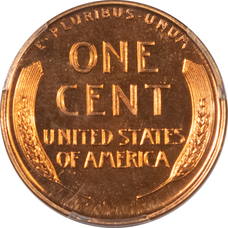 Lincoln Cents (Wheat) 1937 PROOF LINCOLN CENT – PCGS PR-66 RD, SPARKLING SUPERB GEM!