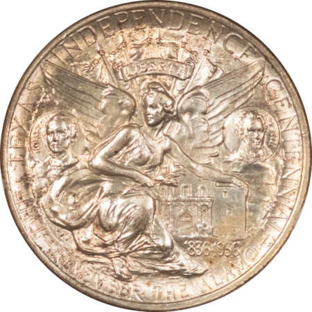 CAC Approved Coins 1937 TEXAS COMMEMORATIVE HALF DOLLAR NGC MS-65 GOLD CAC! FATTIE HOLDER, LOOKS 67