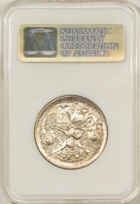 CAC Approved Coins 1937 TEXAS COMMEMORATIVE HALF DOLLAR NGC MS-65 GOLD CAC! FATTIE HOLDER, LOOKS 67