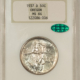 CAC Approved Coins 1937 ROANOKE COMMEMORATIVE HALF DOLLAR – NGC MS-65 FATTIE! PQ! CAC APPROVED!