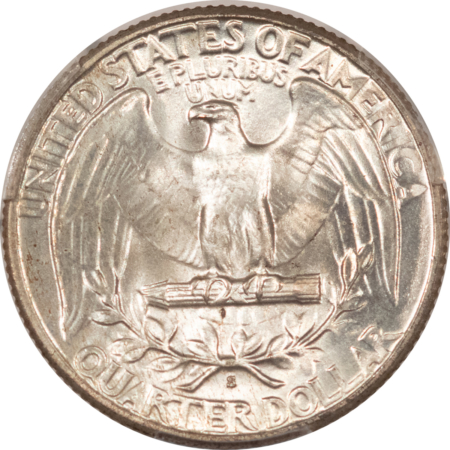 New Certified Coins 1938-S WASHINGTON QUARTER – PCGS MS-65, FRESH WHITE GEM!