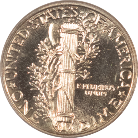CAC Approved Coins 1939 PROOF MERCURY DIME – PCGS PR-67, OLD GREEN HOLDER, PREMIUM QUALITY & CAC!